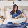 C-Shaped Pregnancy Pillow - nüe by Novaform - image 2 of 4