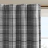 DSVIMOY Curtain Panels, Plaid Rod Pocket and Back Tab Curtain Panel with Lining for Living Room, Bedroom, Multicolor, 84"*50"*0.13" - 3 of 4
