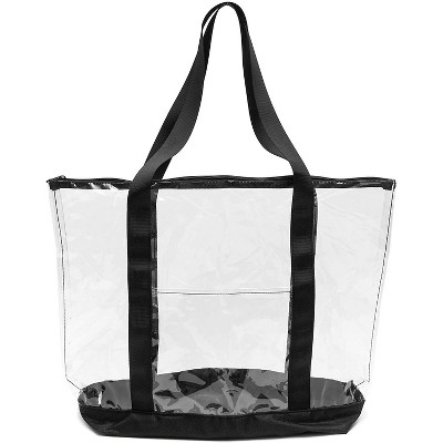 black transparent bag