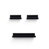 FONTOI 23.62" Floating Shelves, Wall Mounted Shelves for Bathroom, Living Room, Kitchen, Hanging Shelf for Books/Decor, White, 5.91"*1.97"*2.36" - 4 of 4