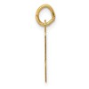 Black Bow Jewelry 14k Yellow Gold, Sophia Collection, Small Script Initial C Pendant - 2 of 4