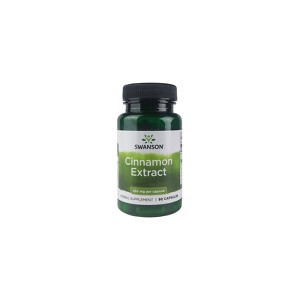 Swanson Cinnamon Extract 250 mg 90 Capsules. - 1 of 2
