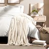 Microplush Fleece Bed Blanket by Bare Home - 2 of 4