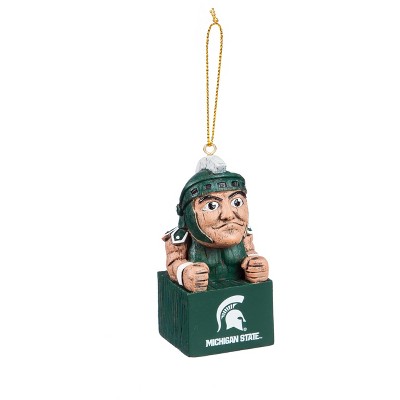Evergreen Michigan State Team Mascot Ornament