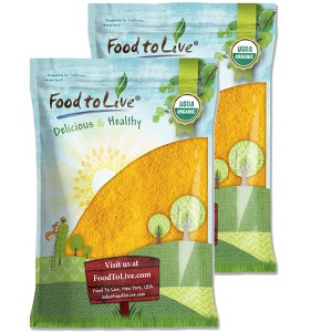 Organic Pumpkin Fruit Powder - Non-GMO, Milled Dried Pumpkin, 100% Pure, No Additives, Vegan, Bulk - 1 of 4