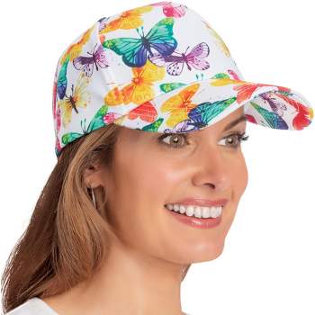 Collections Etc Fun Butterfly Cap