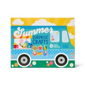 10ct Surprise Activities Summer Box of Crafts Kit - Mondo Llama