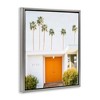 Stupell Industries Palm Springs Orange Door Floating Frame Canvas Art - 2 of 4