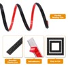 Unique Bargains Self-Adhesive PVC Mirror Wall Molding and Trim Tape - 3 of 4