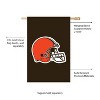 Evergreen 1.04-ft W x 1.5-ft H Embroidered Cleveland Browns Flag at