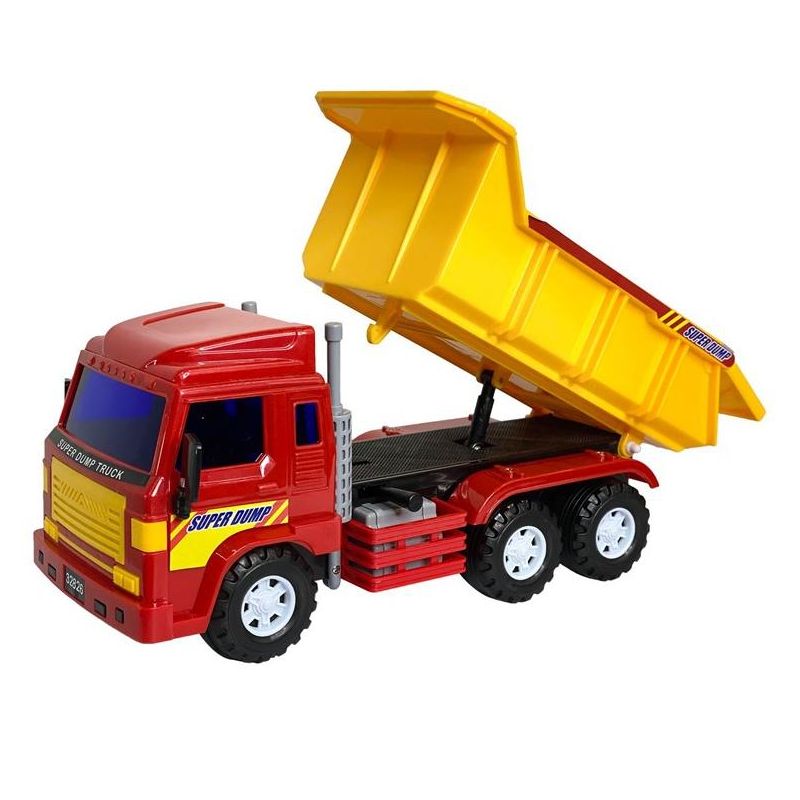 Big-Daddy Meduim Duty Friction Powered Construction Dump Truck with Dump Lever, 2 of 8