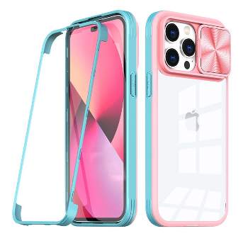 Full Protection With Mobile Phone Protective Film Slide Camera Lens Phone Case For iPhone 14 Pro