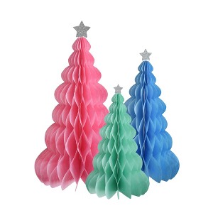 Daydream Society - Baking Spirits Bright Christmas Tree Honeycombs - Pack of 3 - 1 of 2
