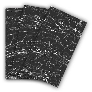 J&V TEXTILES 6PCS Marble Peel and Stick Backsplash Waterproof Washroom Wall Panels, Peel and Stick Tile, PVC Wall Panels for Kitchen- 11.8"x23.6" - 1 of 3
