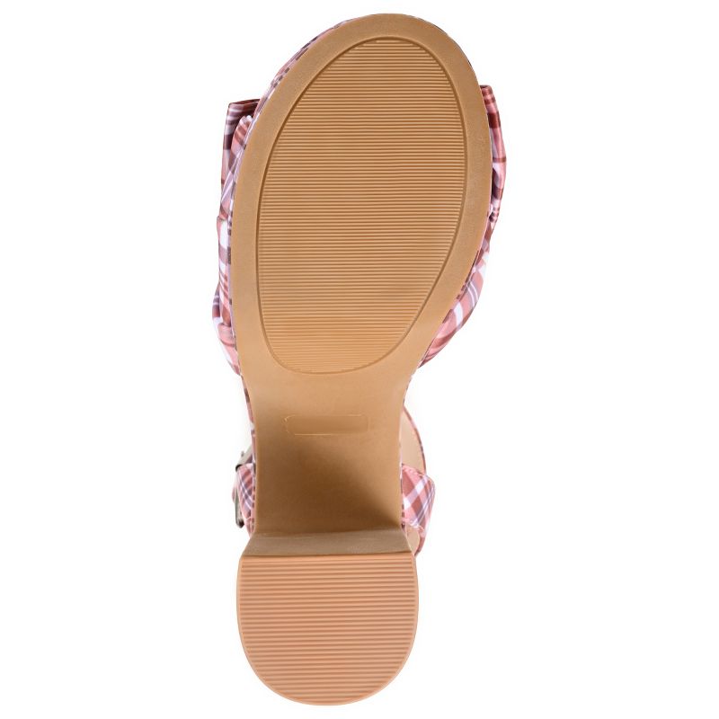 Journee Collection Womens Zenni Tru Comfort Foam Bow Detail Platform Sandals, 6 of 11
