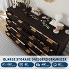 Fluted Dresser, Modern Chest of Drawers, Curved Profile Design, Wood Storage Cabinet Organizer for Bedroom Living Room Hallway - 4 of 4