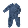 Hudson Baby Faux Shearling Bunting 1pk, Coronet Blue - image 2 of 2