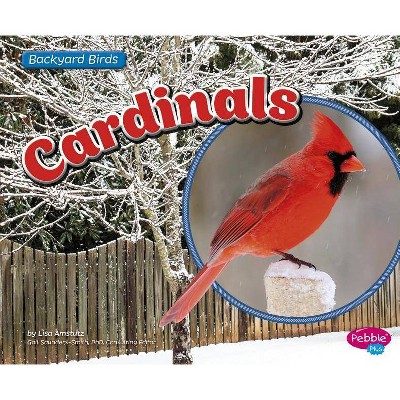 Cardinals - (Backyard Birds) by  Lisa J Amstutz (Paperback)