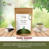 Natural Way Pure Green Tea Bags | Caffeine-Free Pyramid Tea Bags,100% Natural Ingredients, ECO Conscious Packaging, 9 Oz (Pack of 100) - 2 of 4