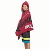 22"x51" NCAA Oklahoma Sooners Hooded Youth Beach Towel - 2 of 3