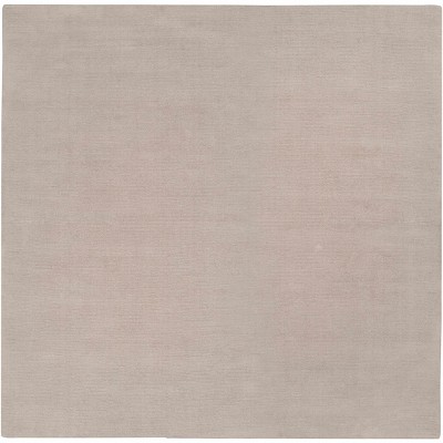 Handmade Tan Wool High Pile Rectangular Area Rug 2' x 3'