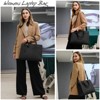 Laptop Bag for Women 15 Inch PU Tote Bag Business Office Work Bag Waterproof Briefcase - 3 of 4