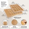 Talented Kitchen Bamboo Expandable Drawer Organizer with Removable Dividers, 17 x 13 x 2 Inches, Expands from 13 to 22 Inches - 2 of 4