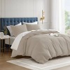 Mina Waffle Weave Textured Duvet Cover Set - 510 Design - 3 of 4