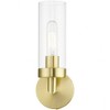 Livex Lighting Ludlow 1 - Light Sconce in  Satin Brass - 4 of 4