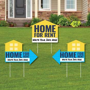 8 Pack Corrugated Plastic Yard Signs 24x36 for Outdoor, Open House