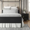 Linen Blend Bedskirt Cream - Hearth & Hand™ with Magnolia - 2 of 3