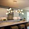 LLHZSY 18 - Light Modern Dimmable Bubble Sputnik Linear Globe Chandelier - W68 1/10" - 4 of 4