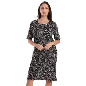 Just Love Short Sleeve Nightgown Sleep Dress for Women Sleepwear - 1 of 3