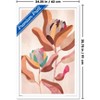Trends International Reinders: Flowers - Earth Flowers in Floral Terra Framed Wall Poster Prints White Framed Version 22.375" x 34" - 3 of 4