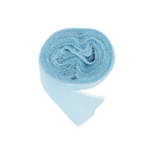 Unique Bargains Ribbon Tear-Away Frayed Edge Polyester 157.48"x1.57" 1 Pc - 1 of 3