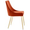 Modway Viscount Performance Velvet Dining Chairs - Set of 2 - 4 of 4