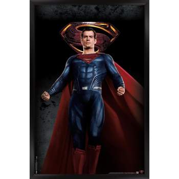 Trends International DC Comics Movie - Justice League - Superman Framed Wall Poster Prints