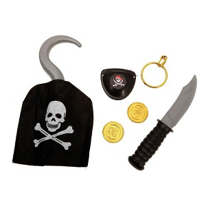 Kroeger Inc. Pirate Adventure Adult Costume Accessory Set - 1 of 4