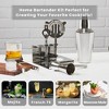 Sol Living Stainless Steel Cocktail Shaker Gift Set - 4 of 4