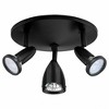 Access Lighting Cobra 3 - Light Flush Mount in  Black - 4 of 4