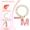 Unique Bargains Epoxy Resin Colorful Glittery Tassel Sports Water Bottle Accessories Letter Charm 1 Pc - 3 of 4