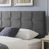 Minimalist Tufted Waffle Stitch Upholstered Headboard – Adjustable Height King/California King Size Headboard -Christopher Knight Home - 2 of 4