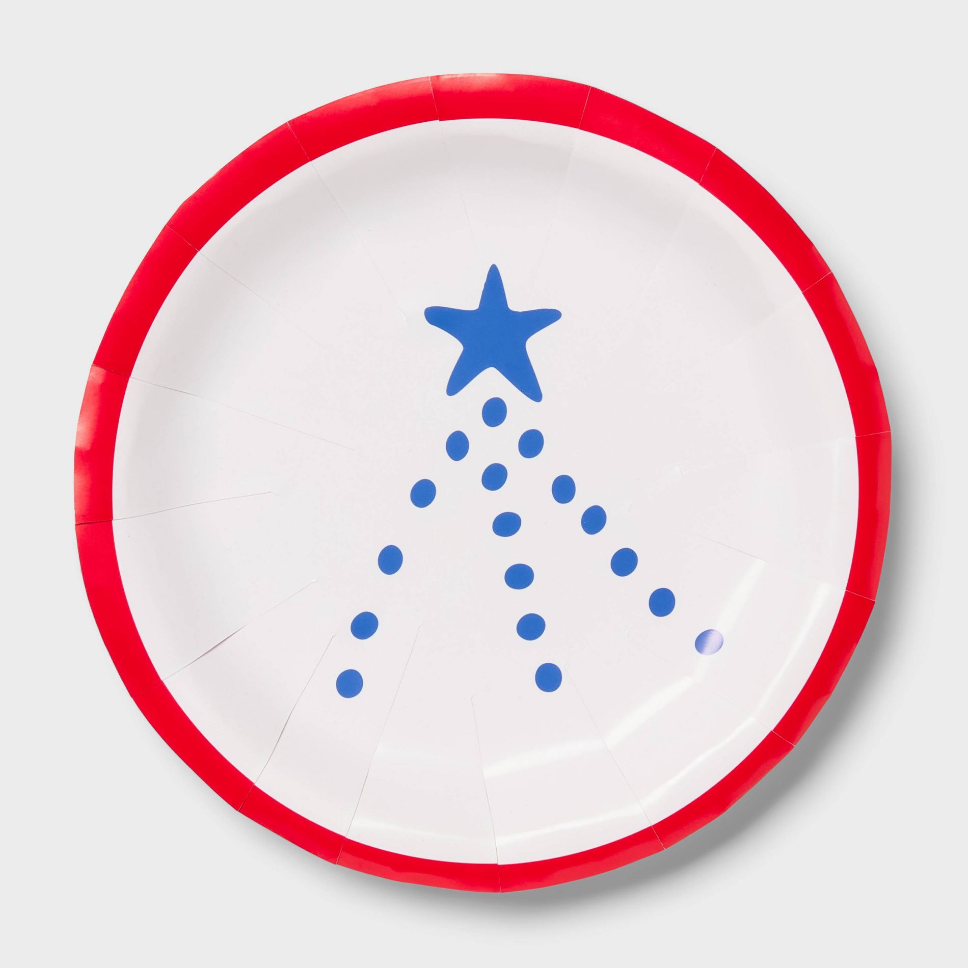 Fireworks Dinner Disposable Plates 8.6"x8.6" - 20ct - Sun Squad™