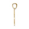 Black Bow Jewelry 14k Yellow Gold State of Texas Pendant - 2 of 4