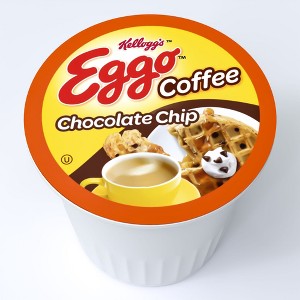 Eggo Chocolate Chip Waffle Coffee Pods Fair Trade Certified - 40 ct - 1 of 3