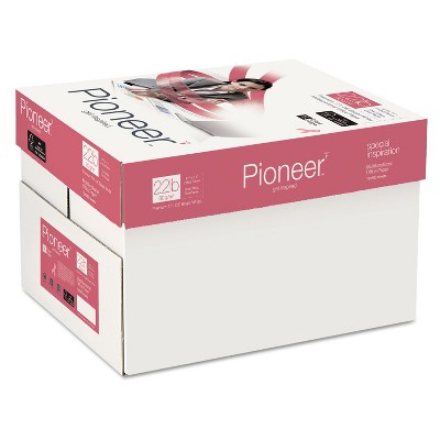 Pioneer Multipurpose Paper 99 Brightness 22 lbs. 8-1/2 x 11 Bright White 5000/Ctn PIO1122F