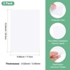 Unique Bargains Sublimation Aluminum Yard Garden DIY White Blank Metal Signs - 3 of 4