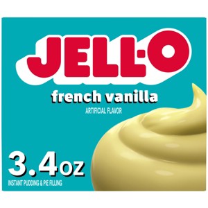 JELL-O French Vanilla Instant Pudding  - 3.4oz - 1 of 4