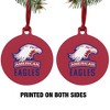 American University Eagles Logo Aluminum Holiday Christmas Tree Ornament - 2 of 4