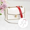 Unique Bargains Metal Corrosion-Resistant PU Leather Purse Flat Chain Strap - 4 of 4